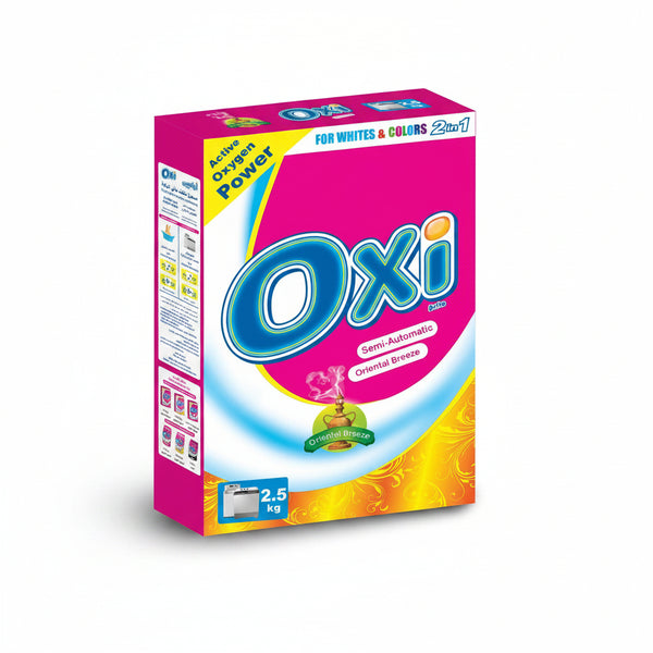 Oxi powder detergent with Oriental Breeze Semi-Automatic Laundry 2.5kg