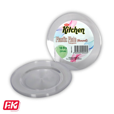 Easy Kitchen transparent plate No.24 (10 Pcs)