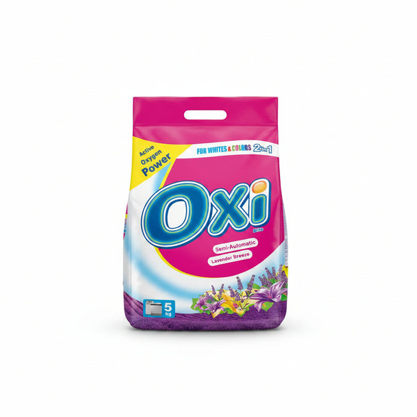 Oxi powder detergent with Lavender Breeze Semi-Automatic Laundry 5 kg