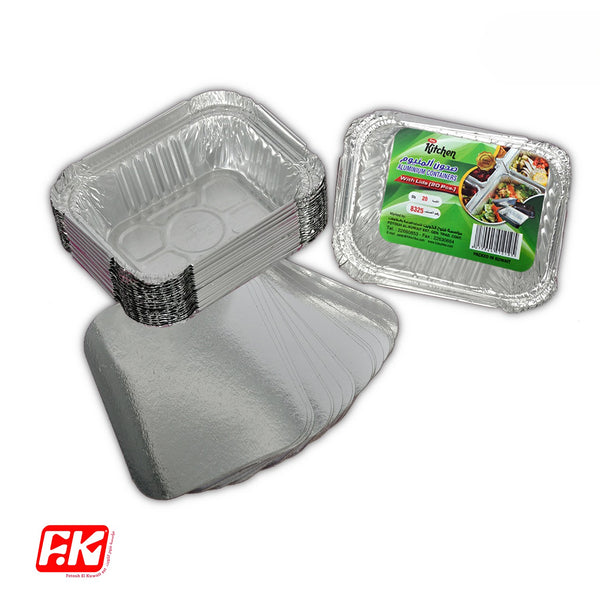 Easy Kitchen Aluminum Container 8325 (20 Pcs)