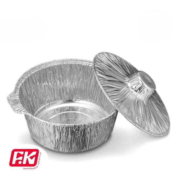 Easy Kitchen Large Aluminum Foil Pots (3 pieces)