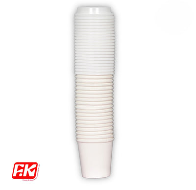 Easy Kitchen Thermal Cups with Lids 4 oz (20 Pcs)