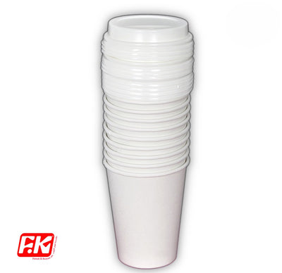 Easy Kitchen Thermal Cups with Lids 12 oz (10 Pcs)
