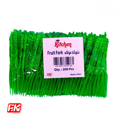 Easy Kitchen Fruit fork (200 Pcs)