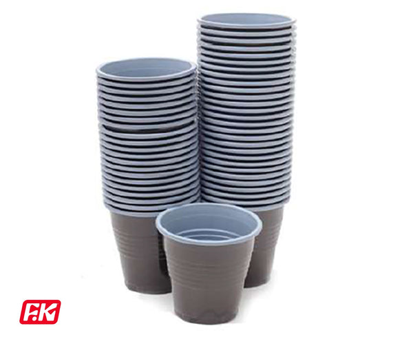 Easy Kitchen Plastic Coffee Cups (50 Pcs)