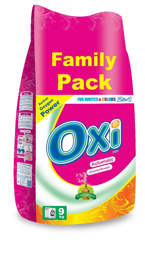 Oxi powder detergent with Oriental Breeze Automatic Laundry 9 kg