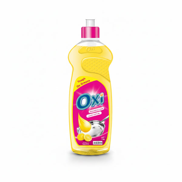 Oxi Dishwashing Liquid 1kg Yellow Lemon
