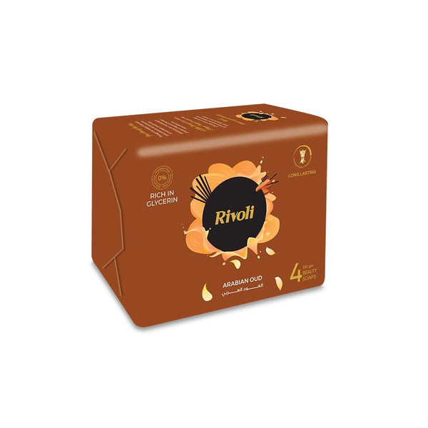 Rivoli Bar Soap Oud 120 gm  - Bundle 4